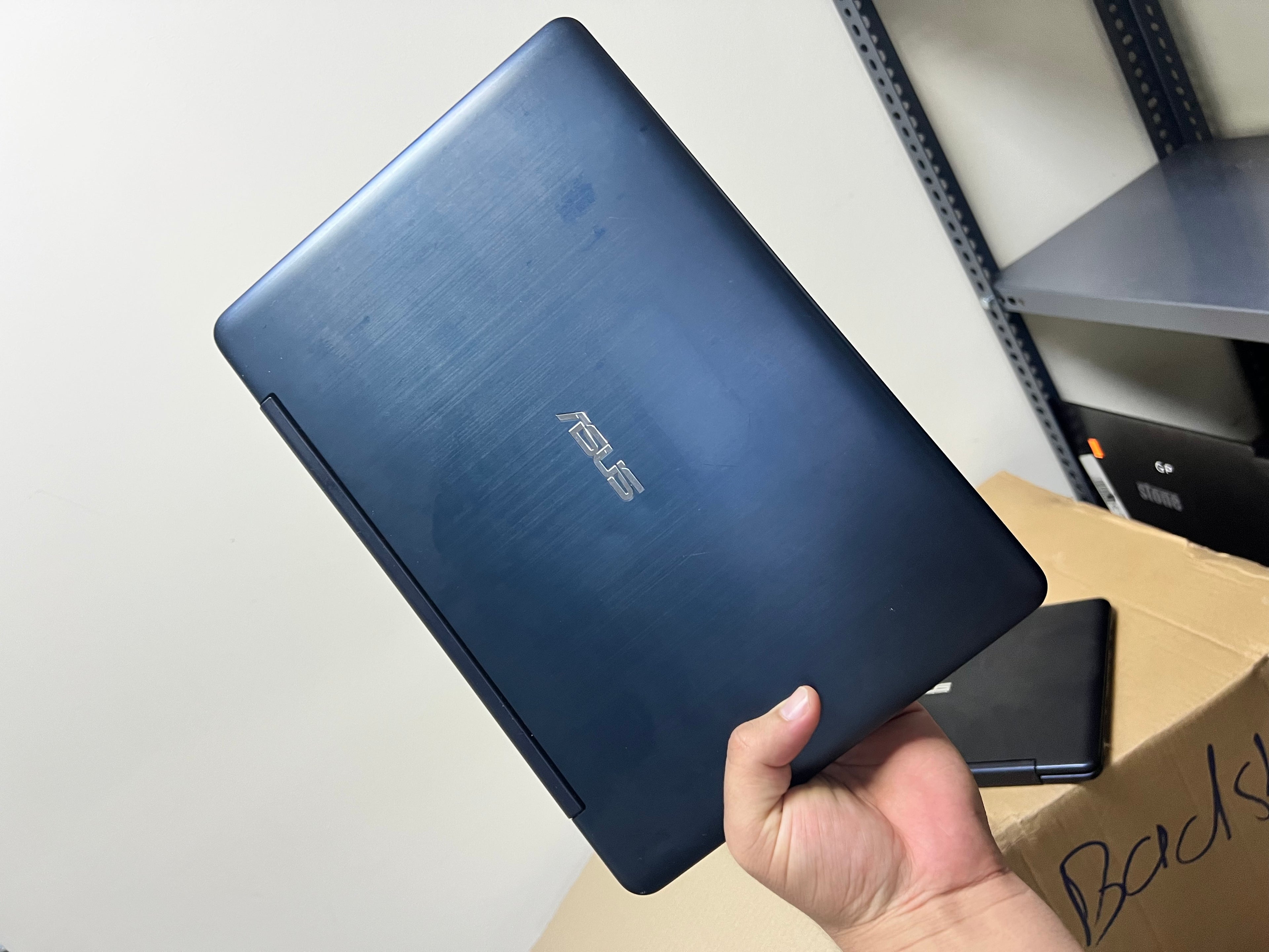 ASUS Mini X360 Flip Touch Laptop – Slim Design, Pentium Processor, 4GB RAM, 64GB Storage