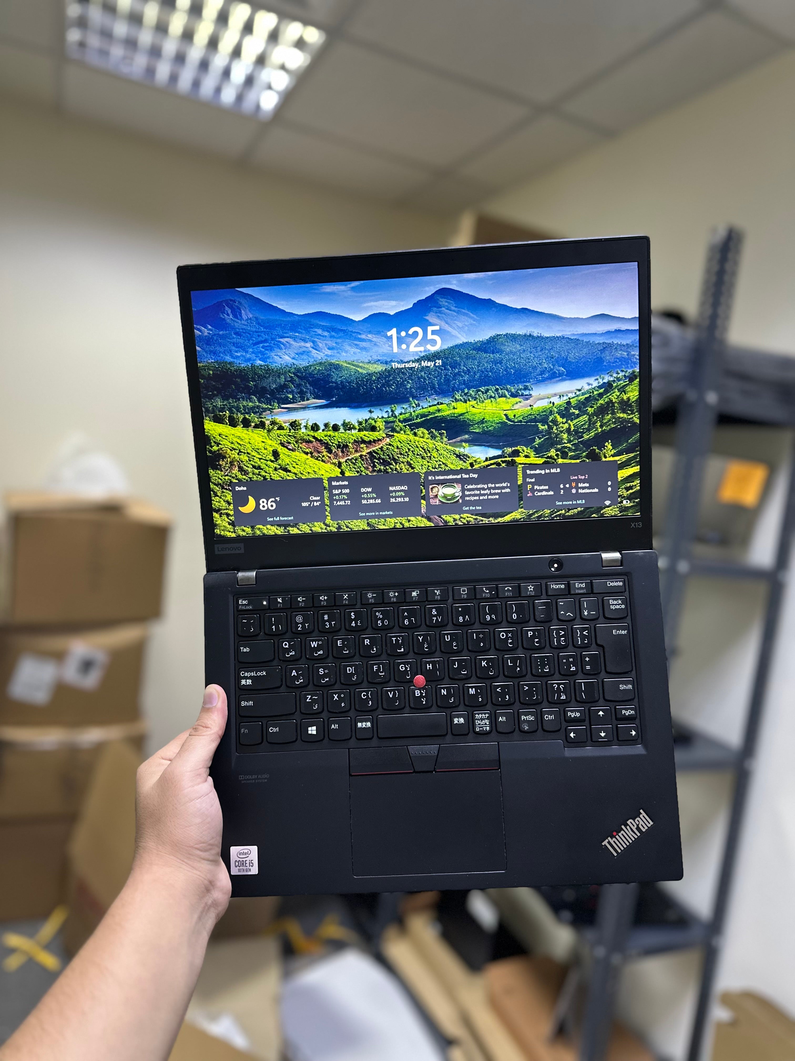 Lenovo ThinkPad X13 – Core i5 10th Gen | 8GB RAM | 256GB SSD | Warranty
