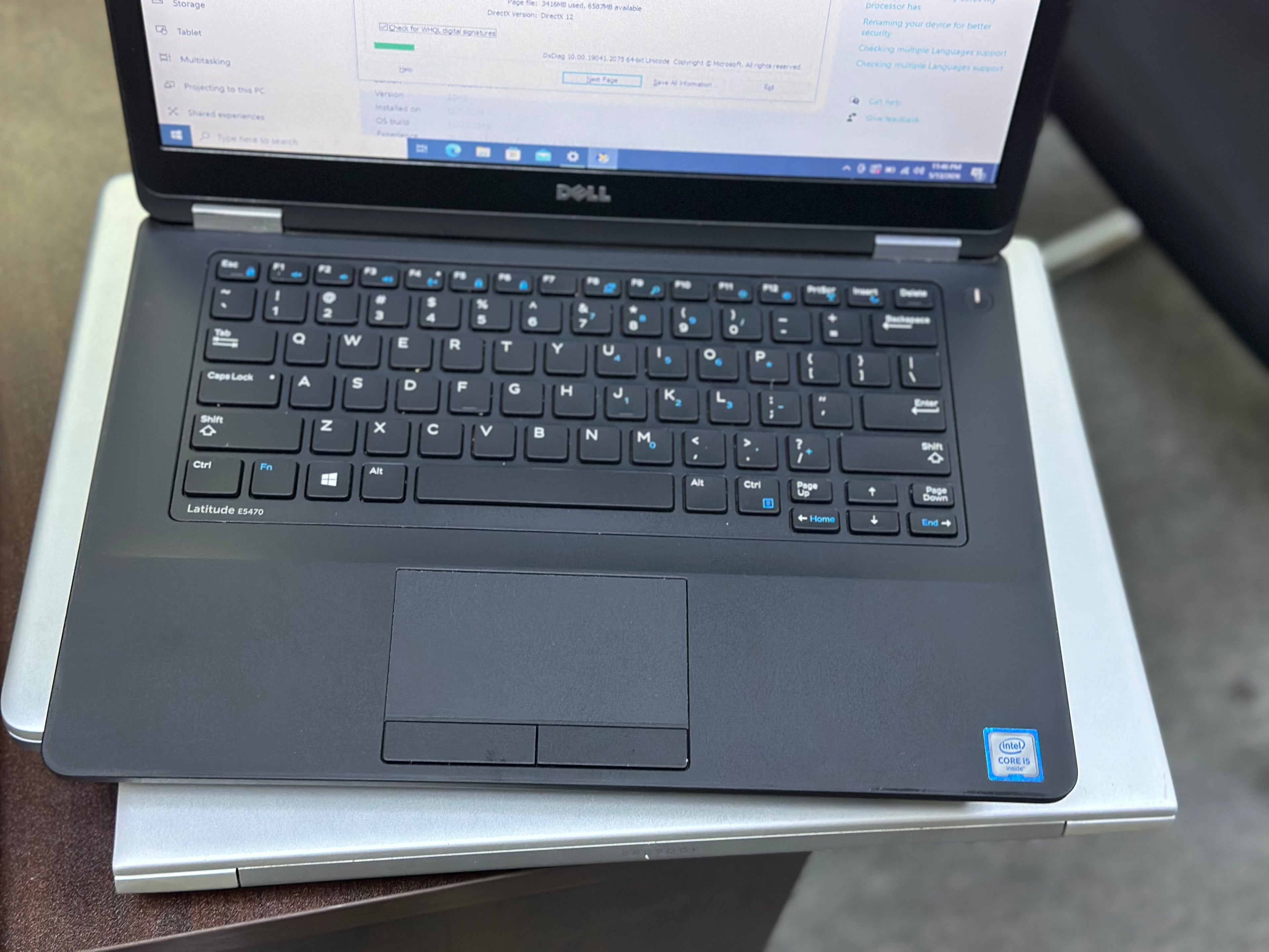 Dell Latitude E5470 | Core i5 6th Gen | 8GB RAM | 256GB SSD | Business Laptop | Good Condition