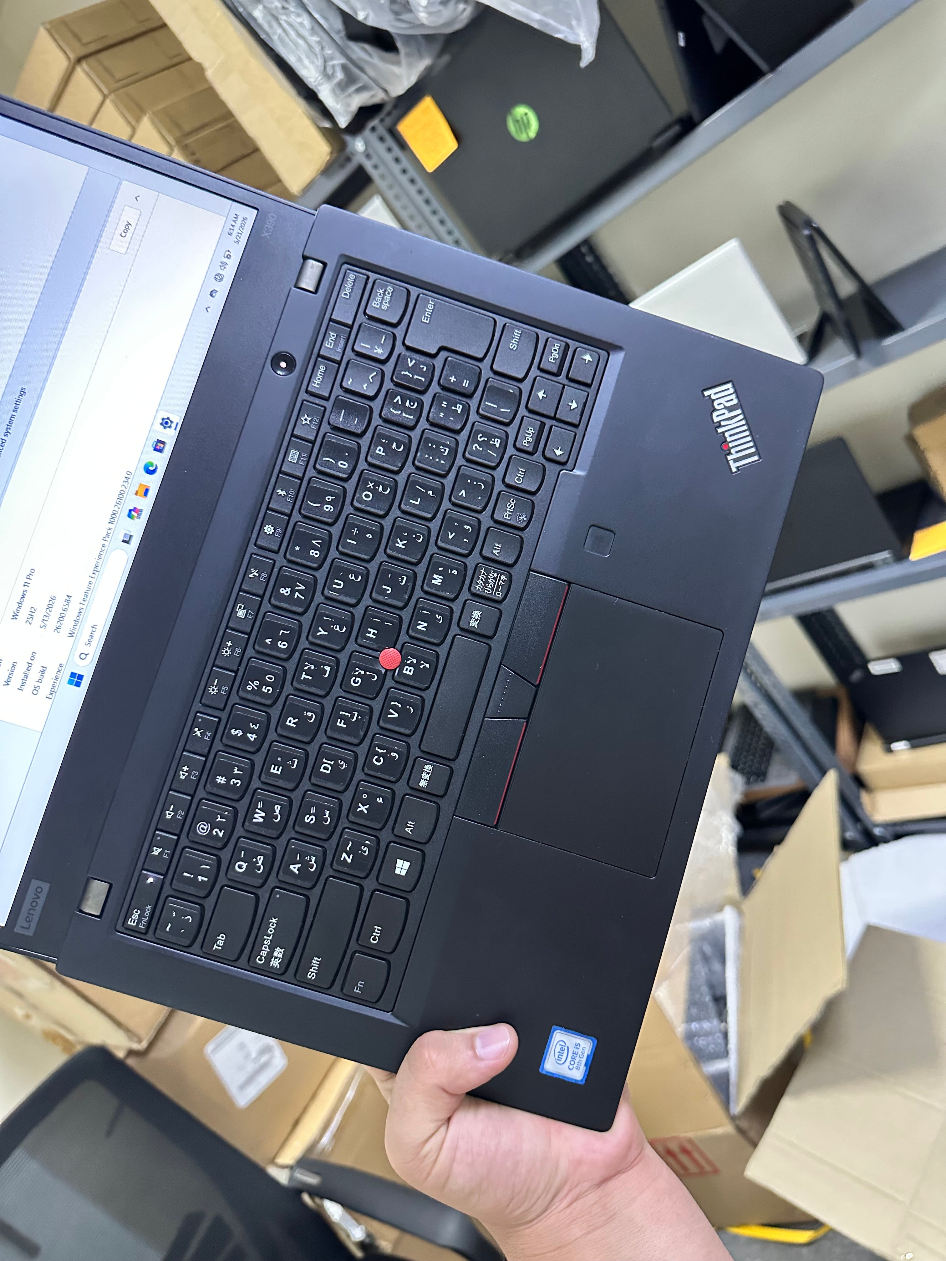 Lenovo ThinkPad X390 – Core i5 8th Gen | 8GB RAM | 256GB SSD