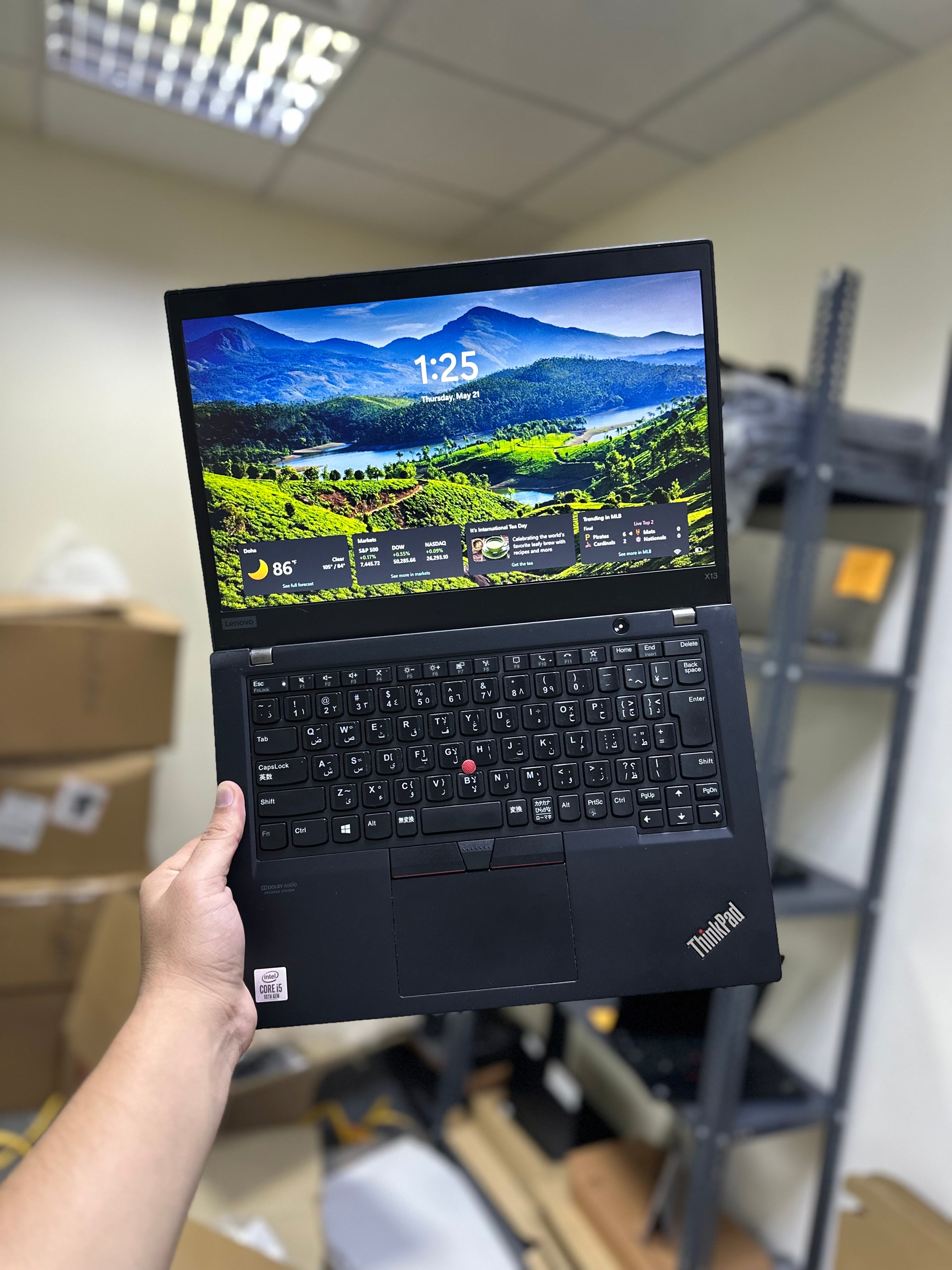 Lenovo ThinkPad X13 – Core i5 10th Gen | 8GB RAM | 256GB SSD | Warranty