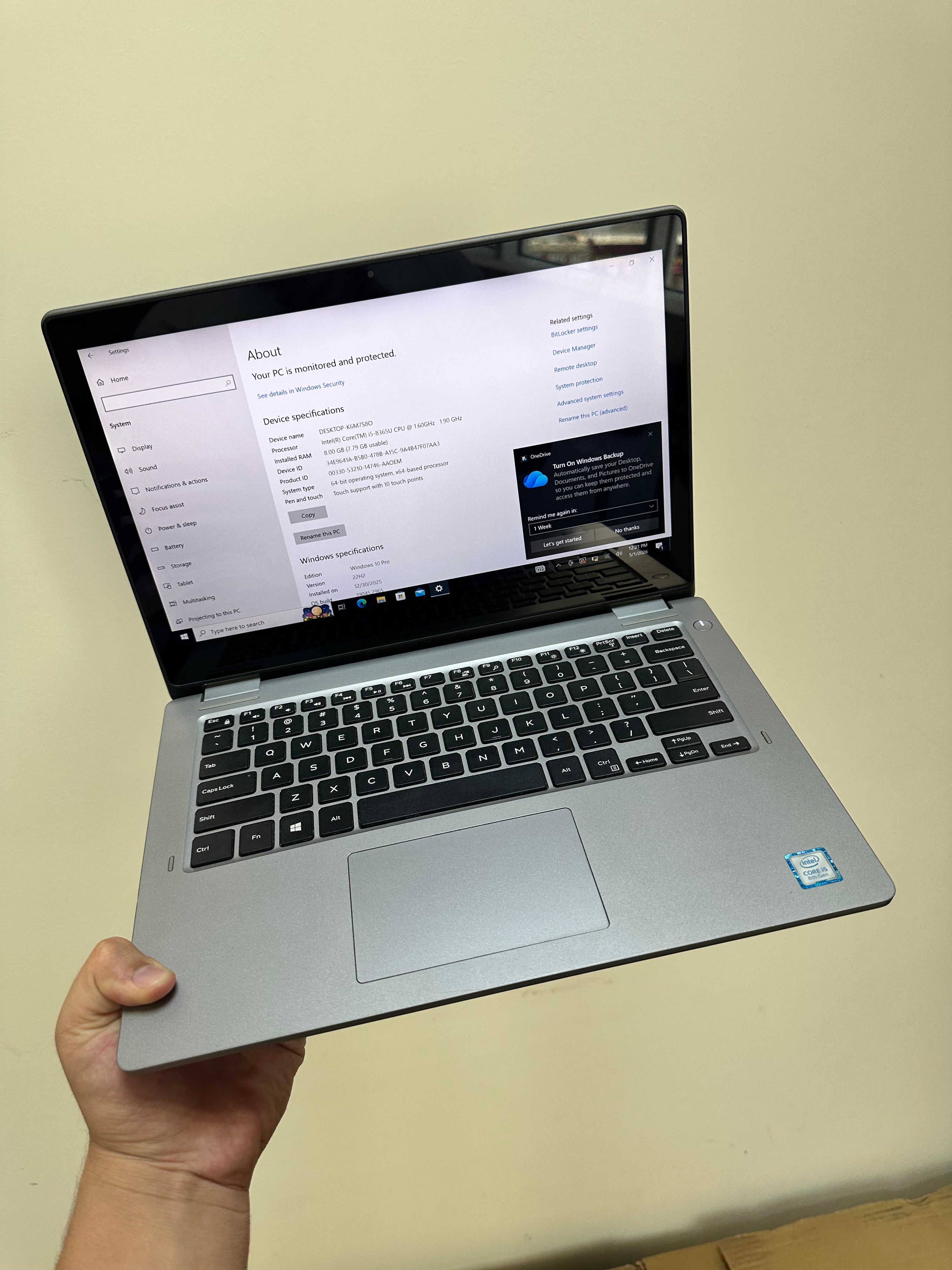 Dell Latitude 3310 2-in-1 Core i5 8th Gen | 8GB RAM | 256GB SSD | Touch/Flip | Clean Condition
