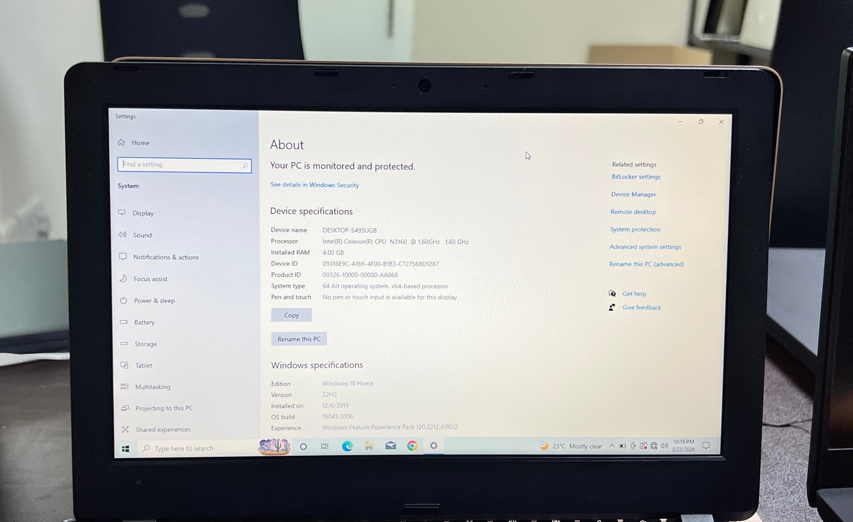 StoneBook Mini M10A – Budget Laptop