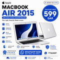 MacBook Air 2015 | Core i5 | 4GB RAM | 128GB SSD | macOS Sequoia | 13.3” Display | Budget Apple Laptop