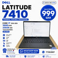 Dell Latitude 7410 Core i7 10th Gen | 16GB RAM | 256GB SSD | Touchscreen | Like New