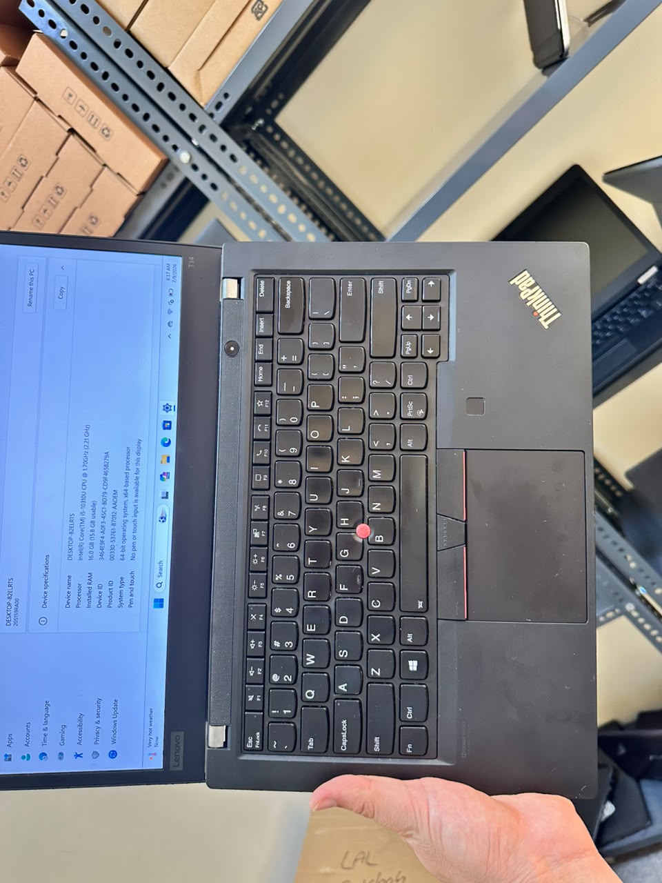 Lenovo ThinkPad T14s | Core i5 10th Gen | 16GB RAM | 256GB SSD
