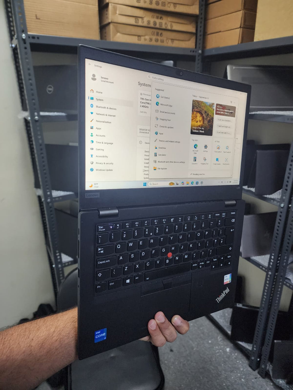 Lenovo ThinkPad L13 | Core i5 11th Gen | 8GB RAM | 256GB SSD | Good Condition